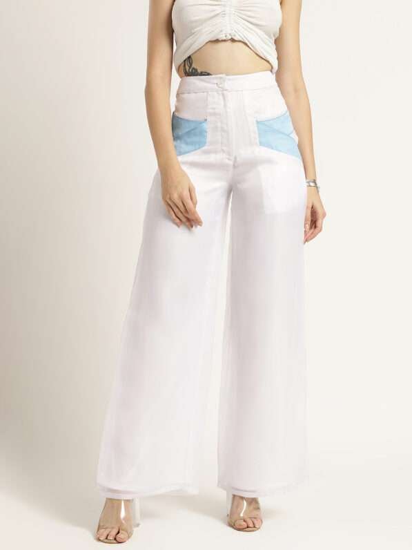 Ethereal Elegance Organza Pants