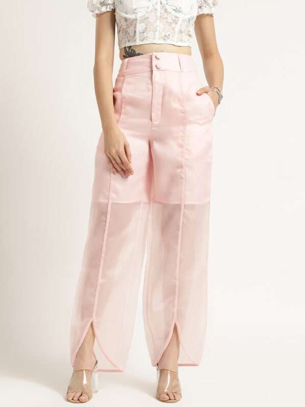 Ballet Blush Organza Pants